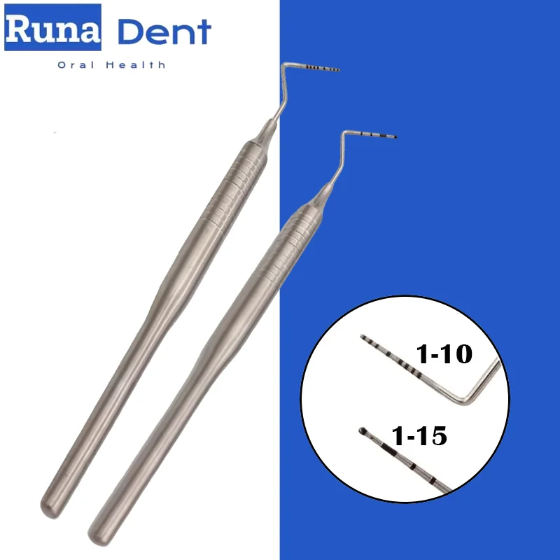 Dental Stainless Steel Explorer Probe Scaler Periodontal Instrument Endodontic Tool Material
