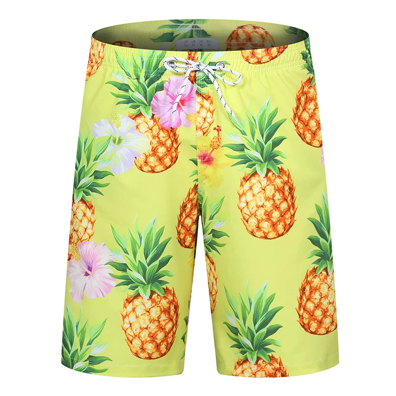 Tropics Hawaii Beach Shorts Men Summer Board Shorts Casual Holiday Swim Trunks 3D Print y2k Surf Swimsuit homme 2023 Short Pants