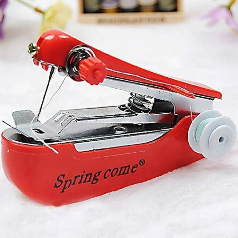 Portable Mini Hand Sewing Machine for Home Use Multi-FunctionalspringcomeCreative Sewing Machine view 4