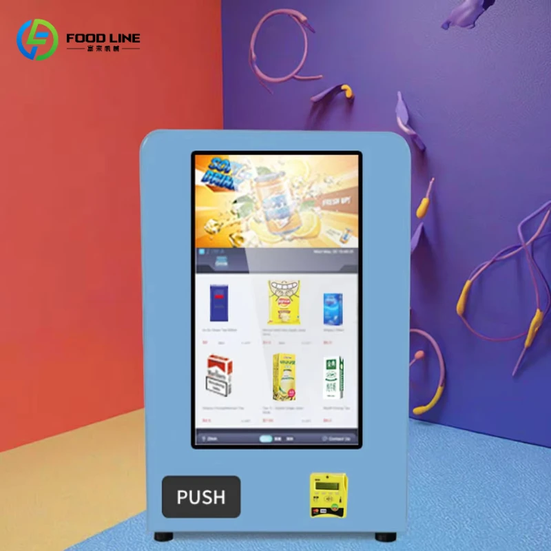 

Автоматизированный энергосберегающий торговый автомат с функцией верификации возраста по лицу для коммерческих общественных мест