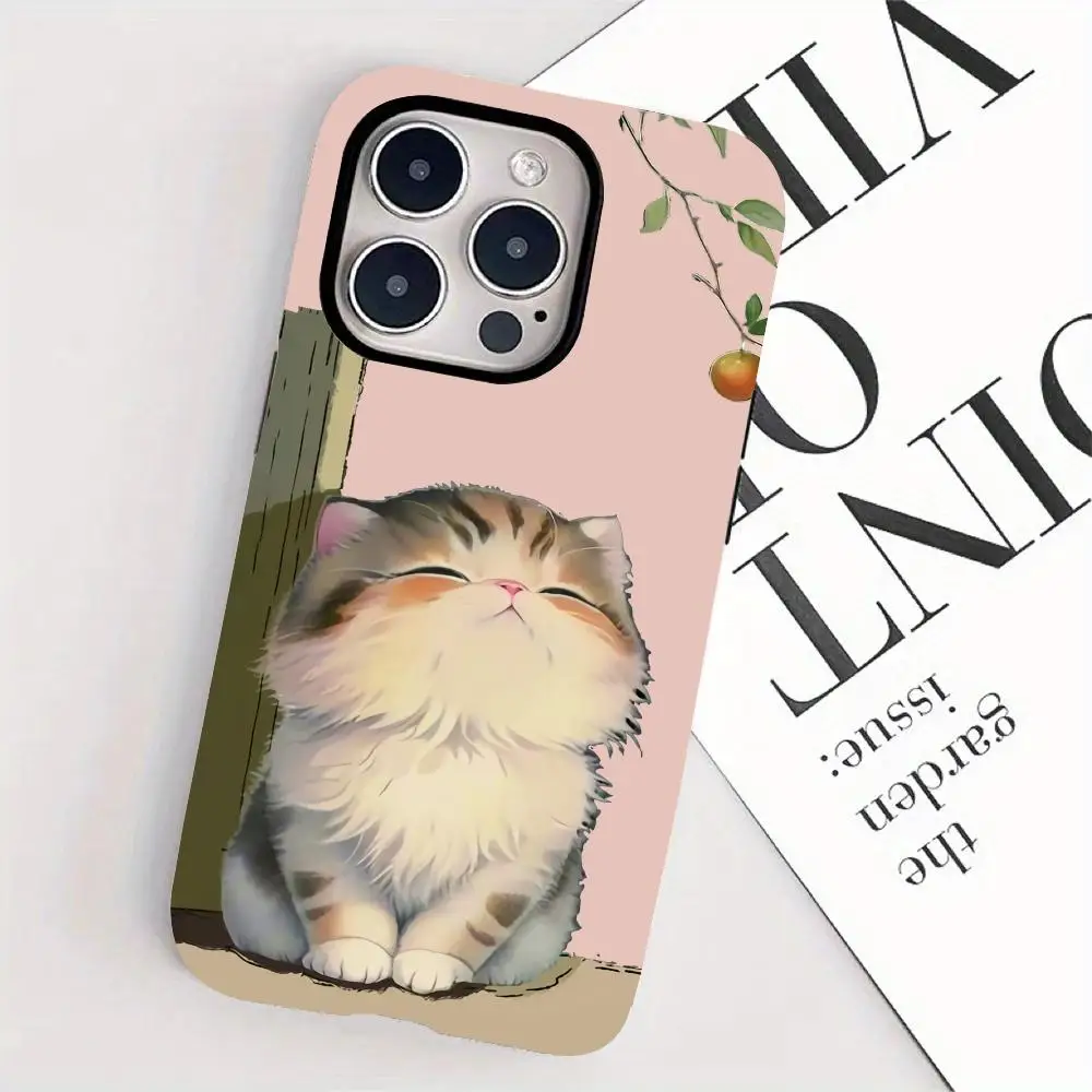 Cute Cat And Persim… - image