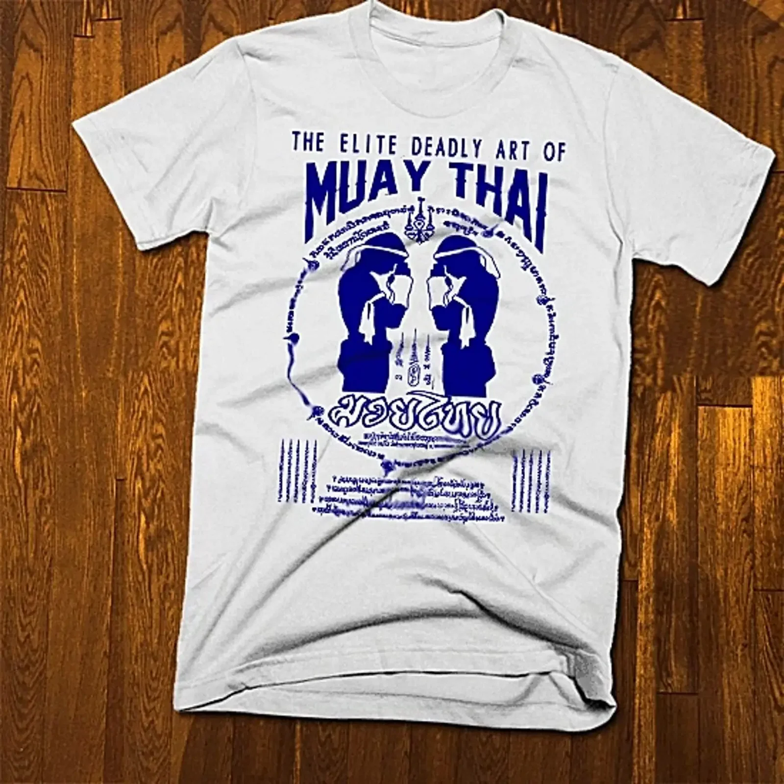 Muay Thai T Shirt Boxing Sak Yant Fight Tattoo Boxer Martial Arts vintage Washed Top For Everyday Wear Stylish designer clothes