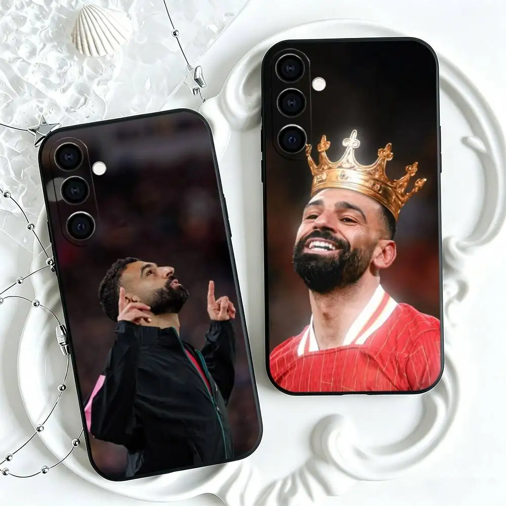 Football star M-Mohamed Salah Phone Case For Samsung Galaxy A73,A72,A71,A70,A53,A52,A51,Others Soft Black Cover
