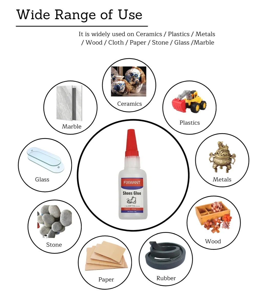 Colle pour chaussures, séchage rapide, 35g