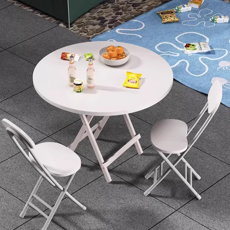 

Rental house dining table Multifunctional foldable table Outdoor stall Small dining table Small apartment can store new products