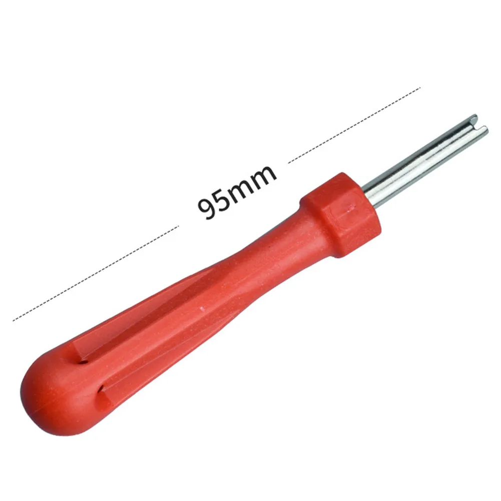 Car Tire Valve Core Removal Tools Tyre Valve Core Wrench Spanner Tire Repair Kit Car Bicycle Slotted Handle Screwdriver