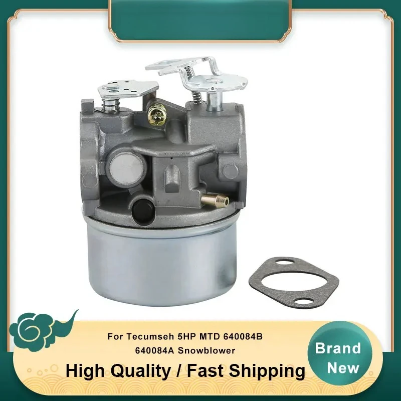 

Карбюратор для двигателя Tecumseh 5 л.с. для снегоуборщика MTD 640084B 640084A, запасные части