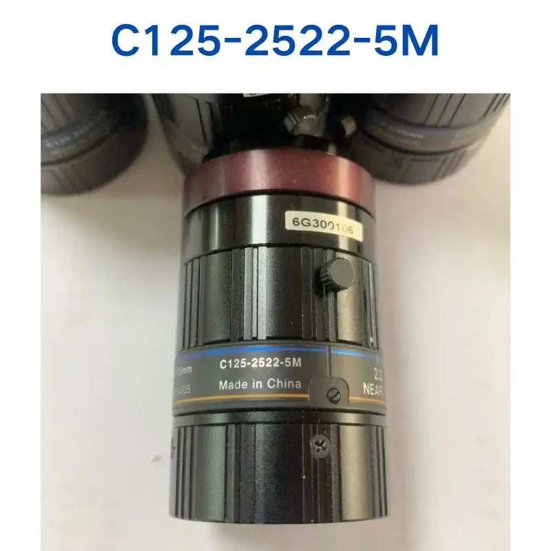 Second-hand test OK for Basler Industrial lens C125-2522-5M 1 piece If You Need Other Specifications, Please Consult