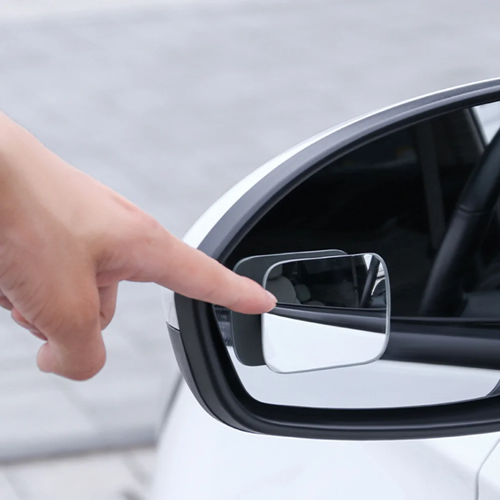 

1Pair Blind Spot Rearview Mirror High Definition Adjustable Car Mirror Stable Installation Wide Angle Reversing Auxiliary