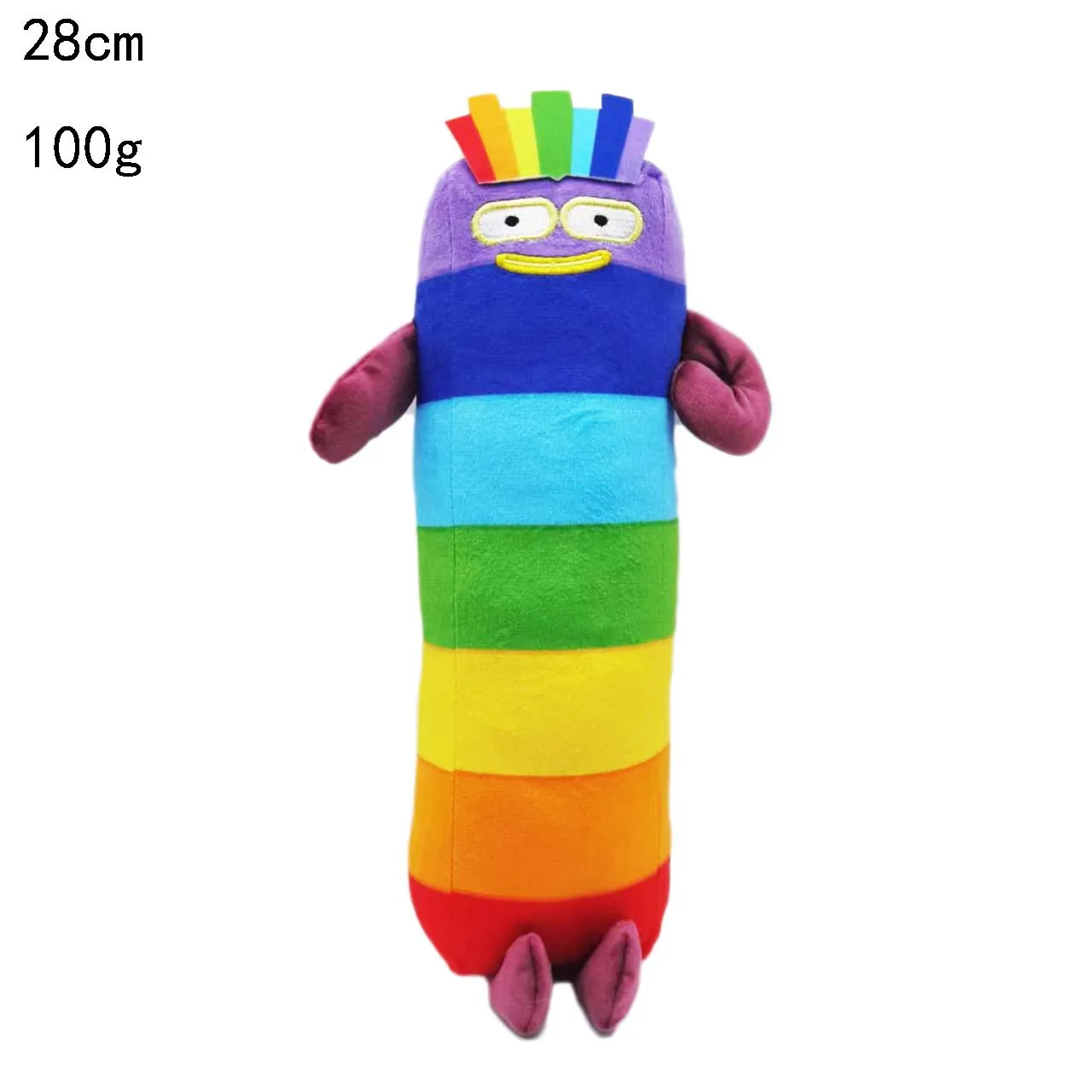 Hot selling European and American Number blocks children's plush toys with digital building block