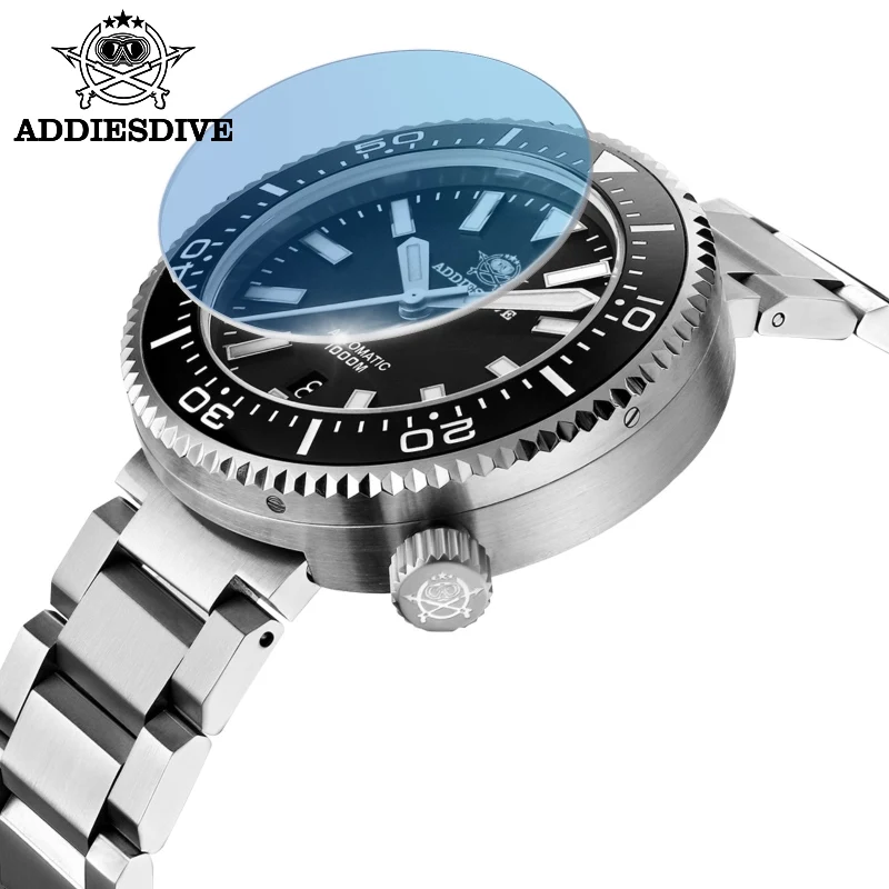 

ADDIESDIVE Diver Watch For Men 1000m Waterproof Sapphire Glass BGW9 Luminous Japan Luxury 8215 Automatic Mechanical Watches