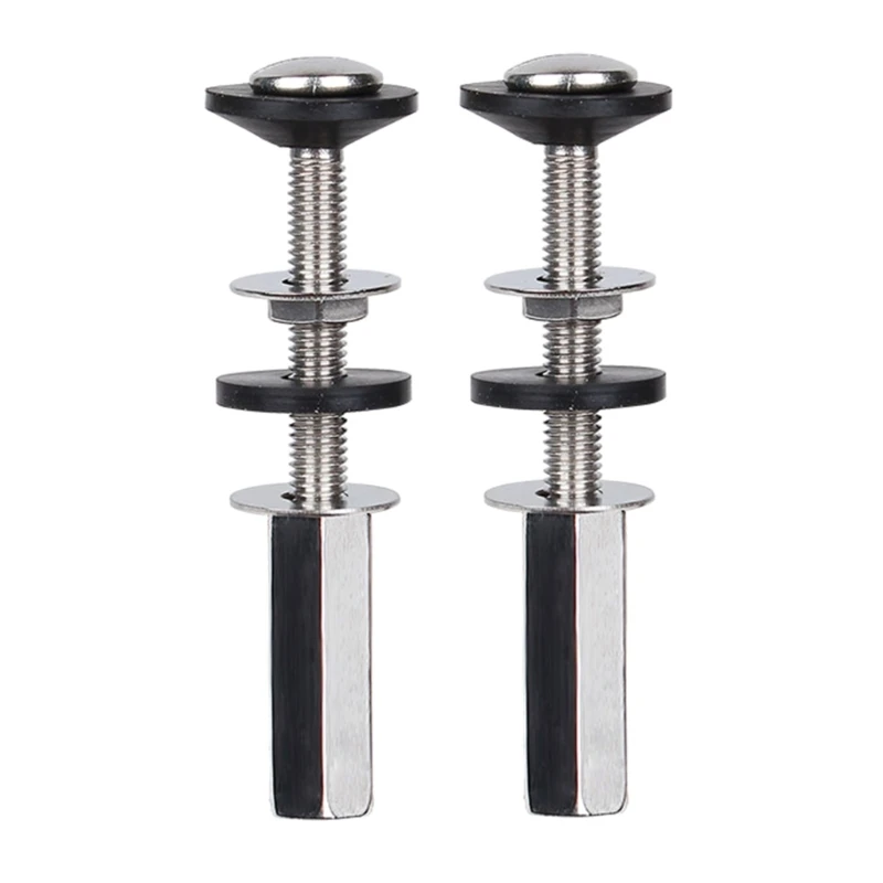 2 PCS Leaking Toilet Close Coupling Toilet Bolts and Seal Tool Accessories