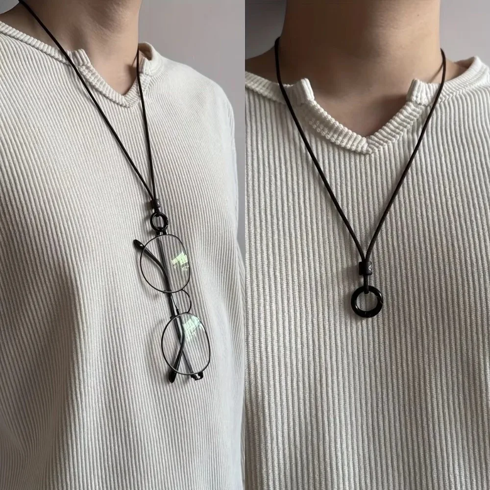 Durable Anti-Lost Eyeglasses Chain Strap Adjustable Length Alloy Eyeglass Retainer Holder Eyeglass Lanyards Men Women