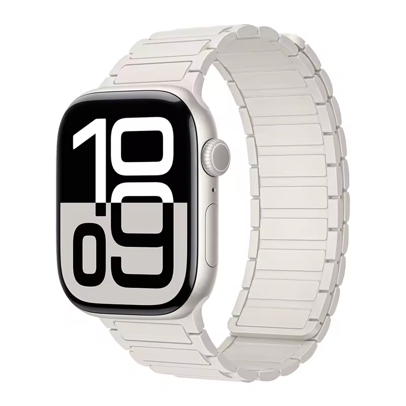 Magnetic Silicone Band for Apple Watch Ultra 3 2 49mm 46mm 42mm 45mm 44mm 40 41mm Strap IWatch Series 11 10 9 8 7 6 SE Bracelet - Image 31