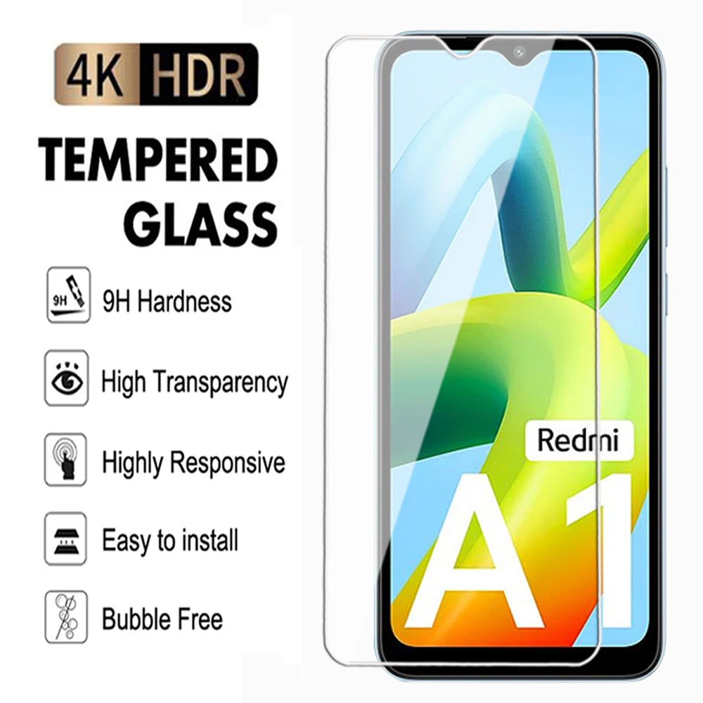 Защитное стекло, закаленное стекло для Xiaomi Redmi Note 8 9 Pro Max A1 A2plus 8A 8T 9A 9T 9C