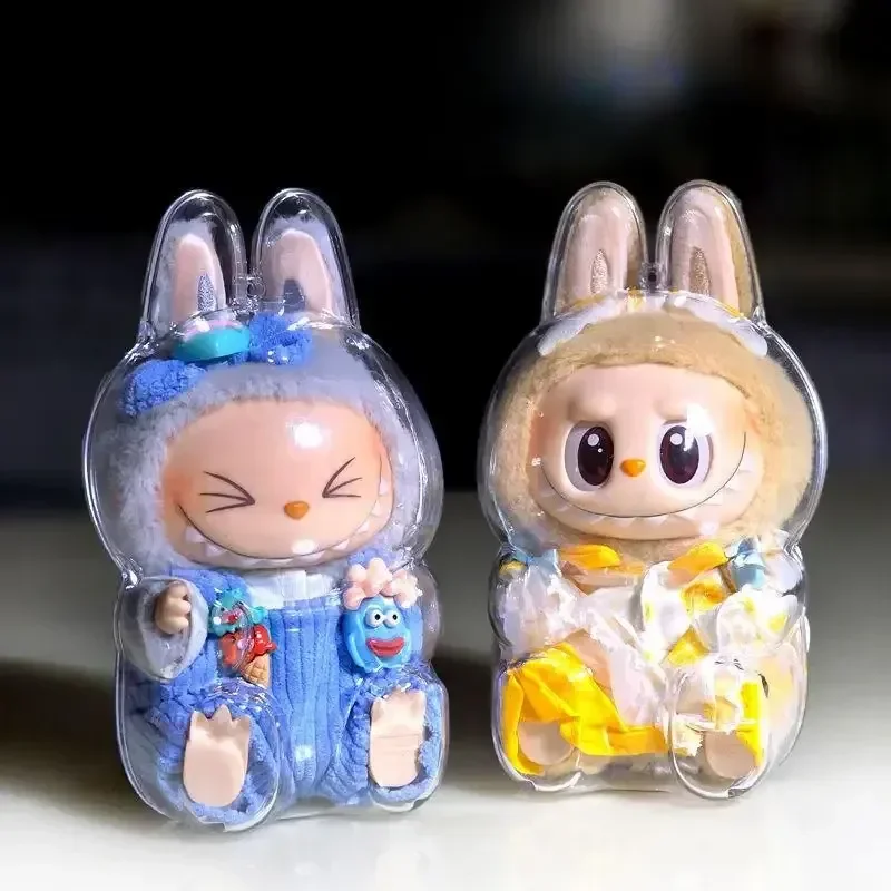 1pc Mystery Box Storage Case For Plush Dolls Display Bag For Korea Kpop Exo Labubu V1 V2 Sitting Party No Doll Protective Case
