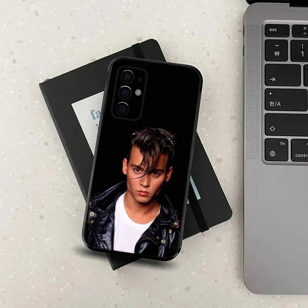 J-Johnny D-Depp Phone Case For Samsung S24,S21,S22,S23,S30,Ultra,S20,Plus,Fe,Lite,Note,10,9,5G Black Soft Cover