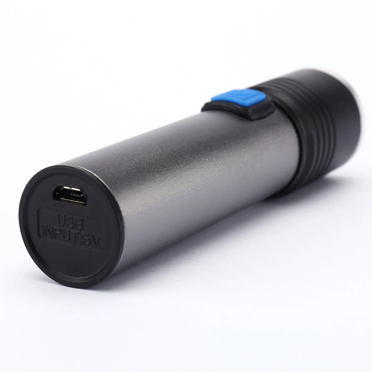 Uv Led Flashlight Black Light Torch Portable Flashlights Aluminum Violet Ultraviolet 365/395nm Usb Charging 3-light-modes Small