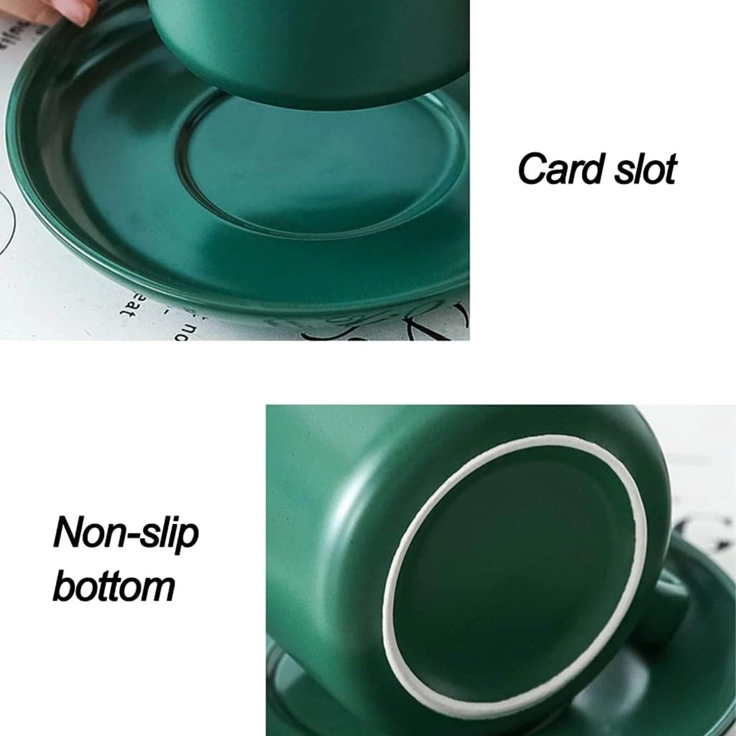 Conjunto de presente de caneca de café de cerâmica sofisticada e luxuosa para homens e mulheres – Eleve a rotina da manhã com este elegante e e