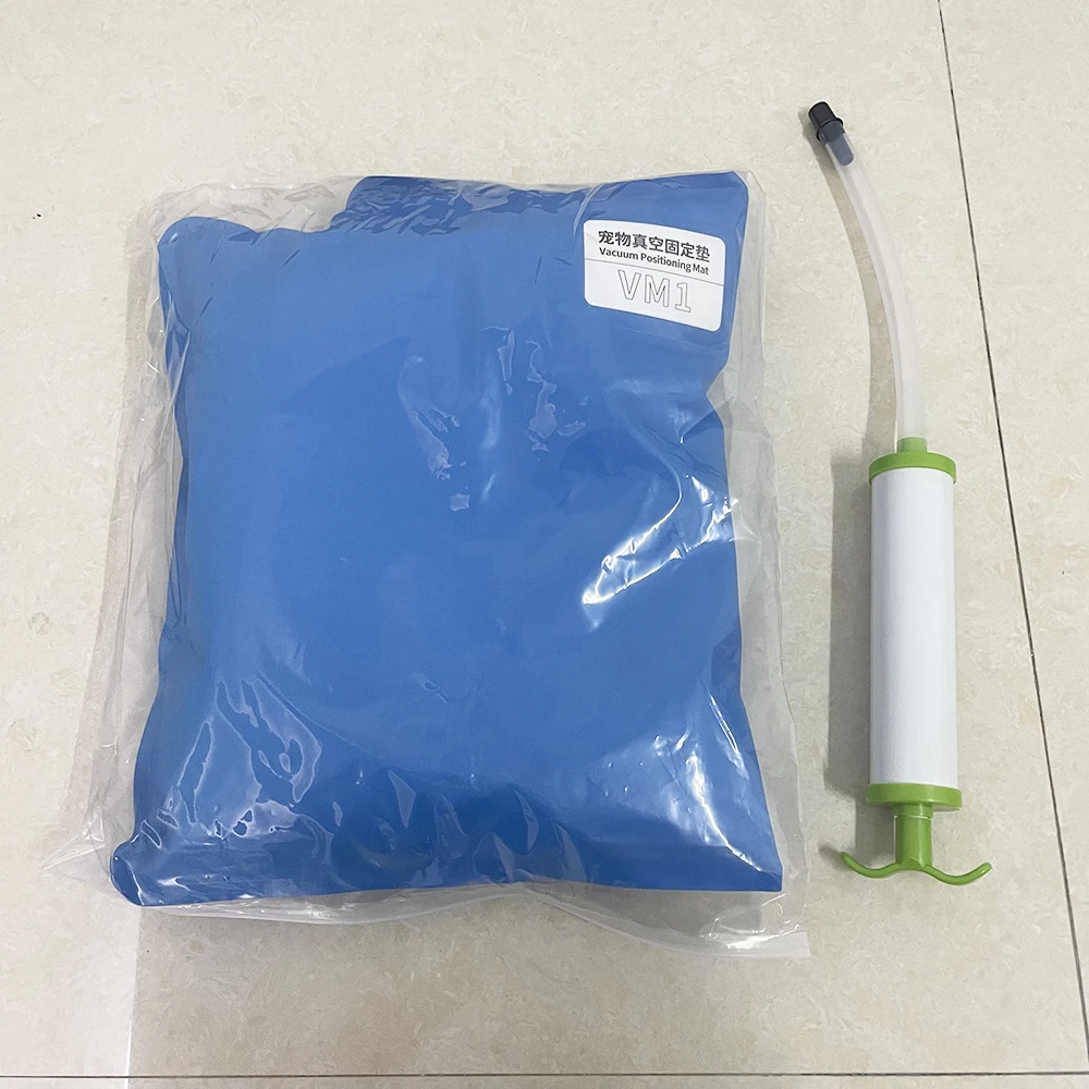 Small Animal Surgical Accessories Pet Vacuum Positioning Mat Veterinary Examination Pad for Pet Care Room