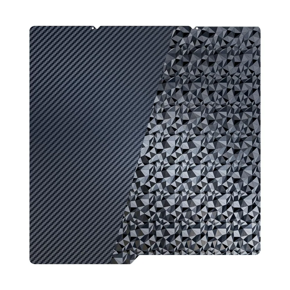 264x276mm Kobra X Bauplatte Doppelseitige Strukturierte Schwarze PEI-Druckplattform für Anycubic Kobra S1 Flexible Starke Haftung – Detail 4
