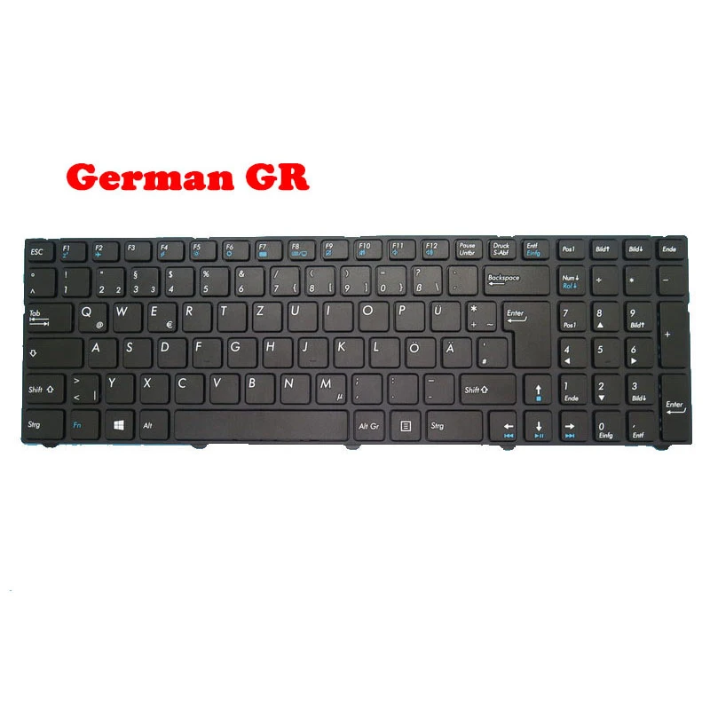 

Laptop Keyboard For Pegatron D17K D17S V150062UK1 0KN0-CN8GE11 0KN0-CNDDU11 0KN0-CNDUK11 German GR /UI