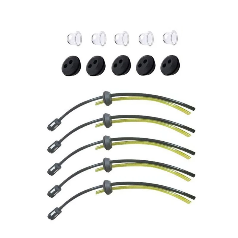 M2EE グラストリマー燃料ライン燃料フィルターキット実用的なガーデンツールプライマー電球刈払機ストマー芝刈り機に適合