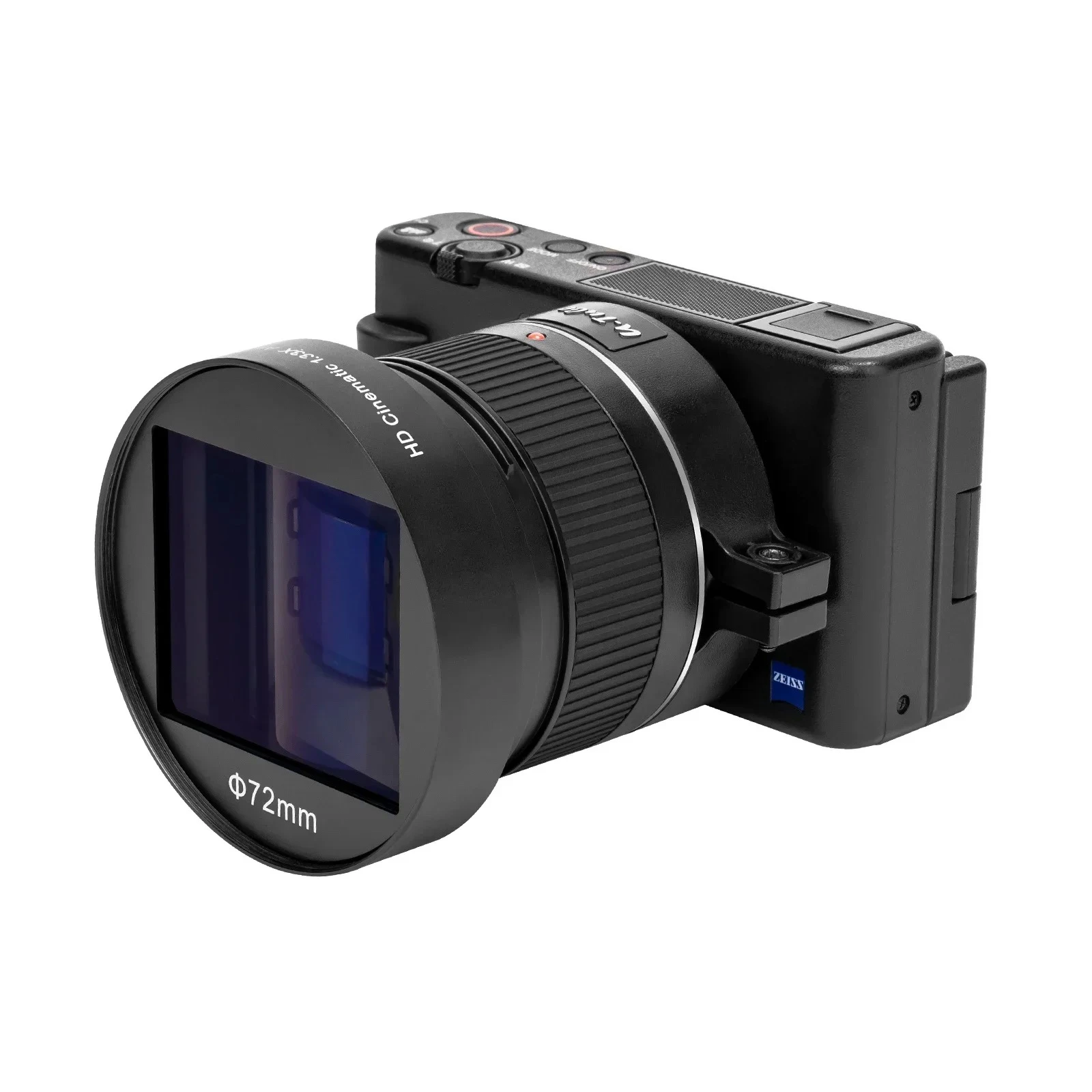 

External Camera Bayonet Mount Anamorphic Lens for ZV1, RX100 M3/M4/M5