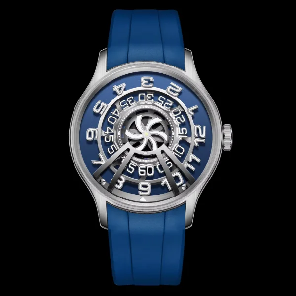 

OBLVLO Men Automatic Watch 41MM Mechanical Wristwatch 50M Waterproof Sapphire Luminous Rotatable Timing Dial