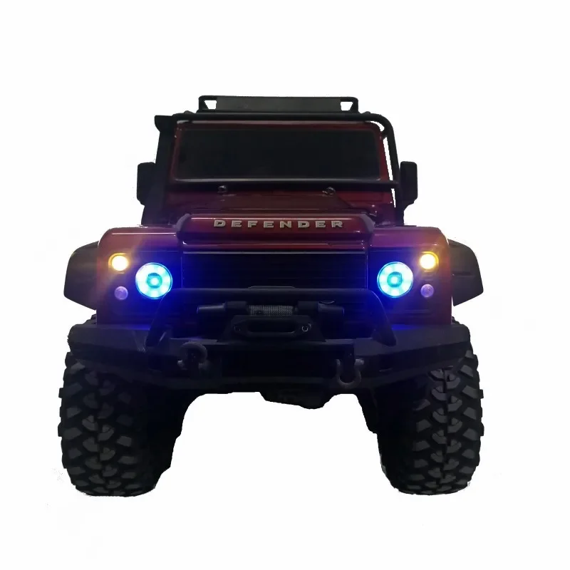 Led Front back control IC light group kit Chassis searchlight Warning lights For 1/10 RC Crawler Car Traxxas TRX4 Defender Parts