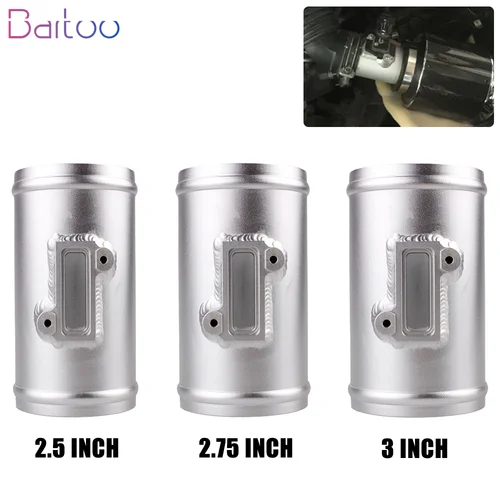 Nuevo adaptador de Sensor de flujo de aire de coche de 63/70/76mm Base de montaje de medidor de entrada de aire MAF para VW Nissan para Honda para Ford 2,5 ""2,75"" 3 "" MAF006