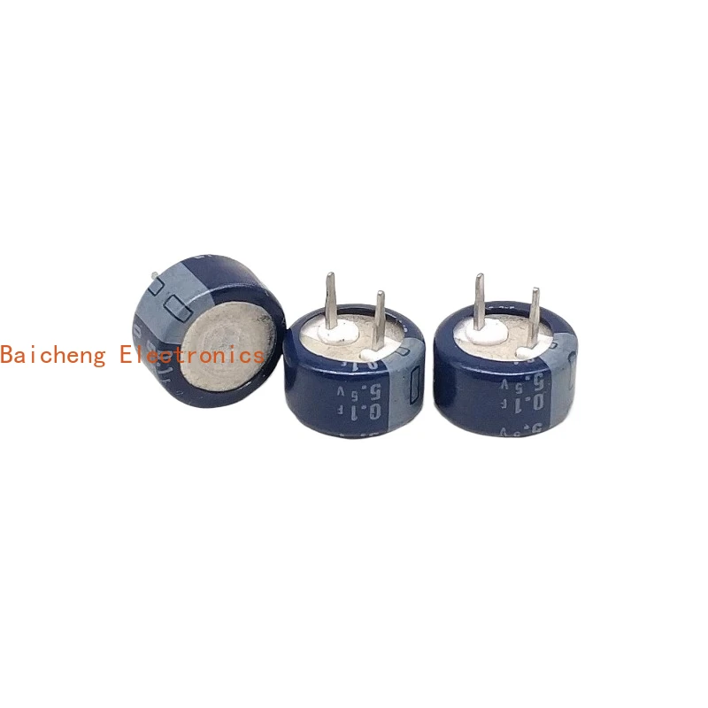 

10PCS 5.5V0.1F 5.5V DB-5R5D104 button super Farad capacitor