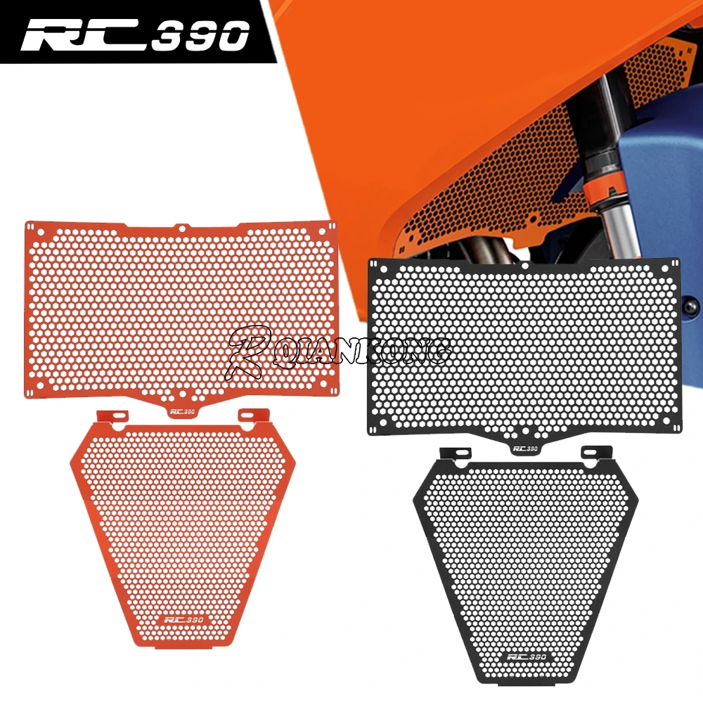 

RC 125 200 390 Motorcycle Radiator Grille Guard Protection Cover Protetor For RC125/200/390 RC390 RC200 RC125 2022-2025 2026
