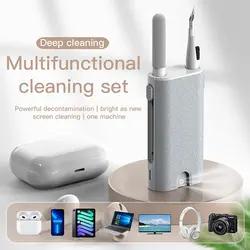 Multifunctional Headset Cleaning Brush Mobile Phone Tablet Computer Screen Integrated Bluetooth Earplug Cleaning Kit