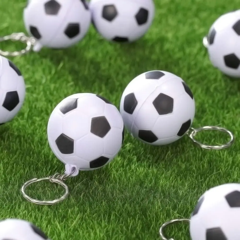 Car Key Chains PU Leather Basketball Ball Keychains Baseball Golf Simulation Soccer Keychain Football Funny Football Pendant