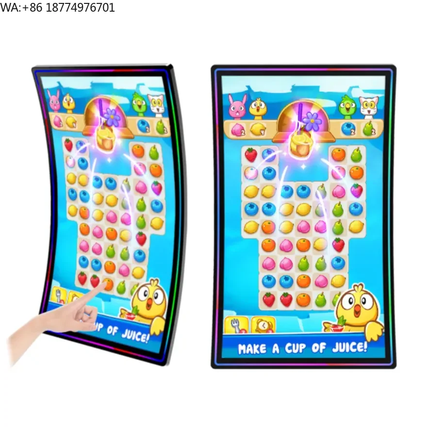 

Customized 32\" 43\" Curved LED LCD Touch Screen Gaming Monitor 1080p Resolution with USB Interface New Condition