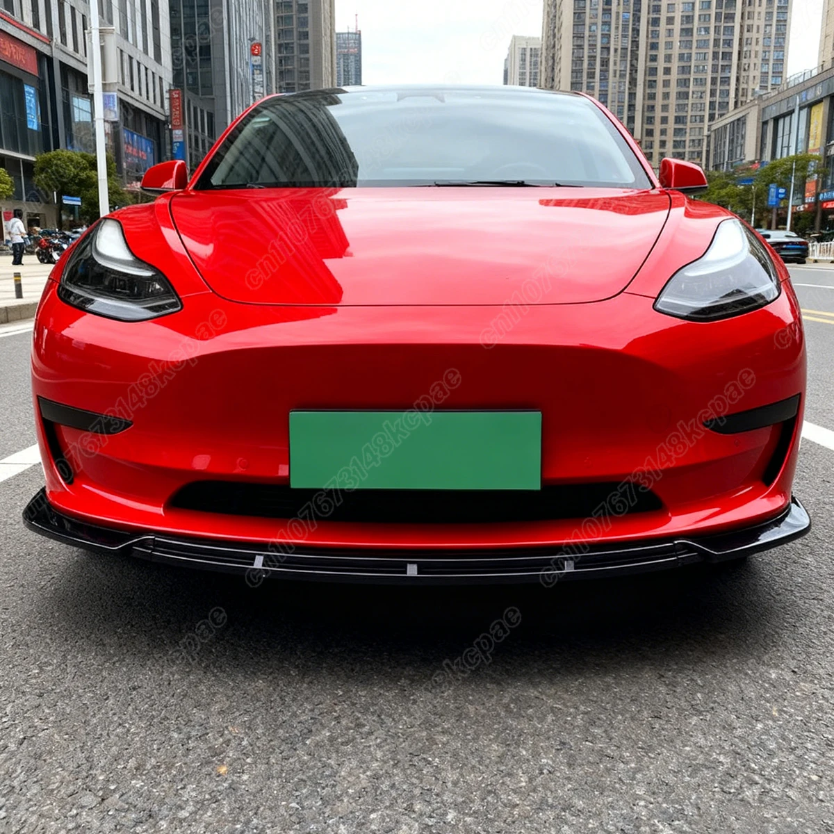 For Tesla Model 3 MP Style 2017 2018 2019 2020 2021 2022 2023 2024 2025 Car Front Bumper Splitter Board Decoration Accessories view 5