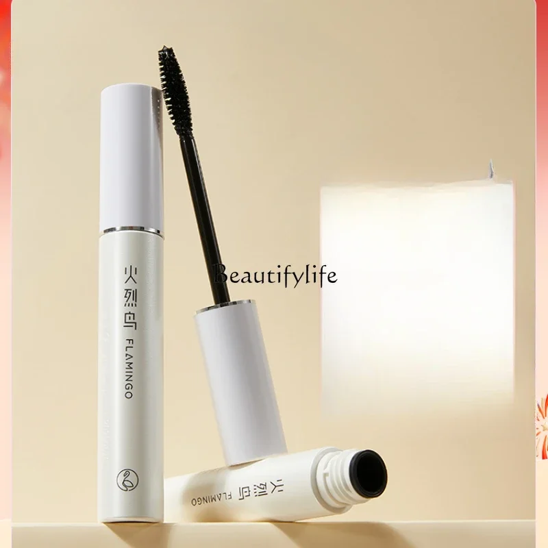 

Big White Penholder Mascara Thick Waterproof Long Curling Long-Lasting Natural Not Smudge