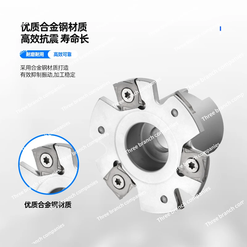 

PT02 Three-sided Milling Cutter Head T-slot SMP01 Indexable Side Head Slotting Cutter XSEQ12 Slotting