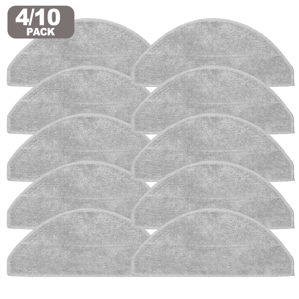 

Washable And Reusable Replacement Mop Cloth Set Of 4/10 For The Narwals ForFreos S Robot Vacuum Cleaner.