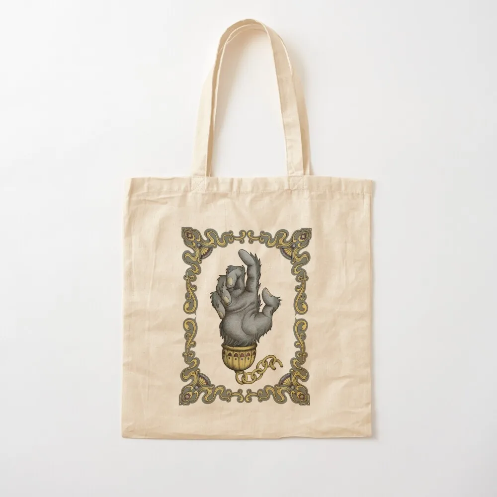 Monkey's Paw Tote Bag shopping bag logo Women's shopping bag tote bags aesthetic eco pack