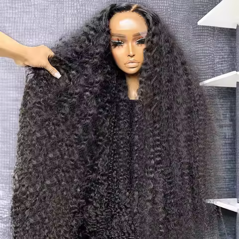250% 30 40inch Pre Cut Glueless Wig Ready to Wear Loose Deep Wave 13x6 13x4 HD Lace Frontal Wig Pre-Plucked Curly Wigs For Women