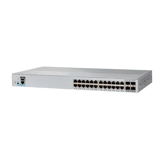 

2960-L Series WS-C2960L-24TS-LL WS-C2960+24PC-L 24Gigabit Ethernet ports + 2 SFP Layer 2 Enterprise Ethernet Switches