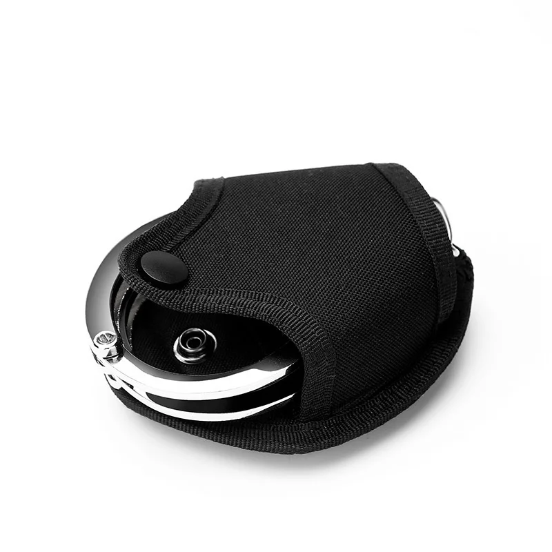 Universal Waist Pockets Handcuff Holder Bag Cover Outdoor Sport Quick Pull Bag Handcuff Case Pouch Accessories