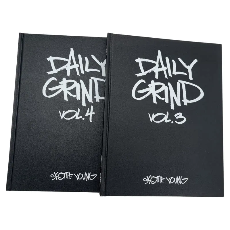 Daily Grind Original Drawings Illustration Album Book Vol.3,4 Skottie Young Sketchbook Collection Comic Artist Sketch Artbook