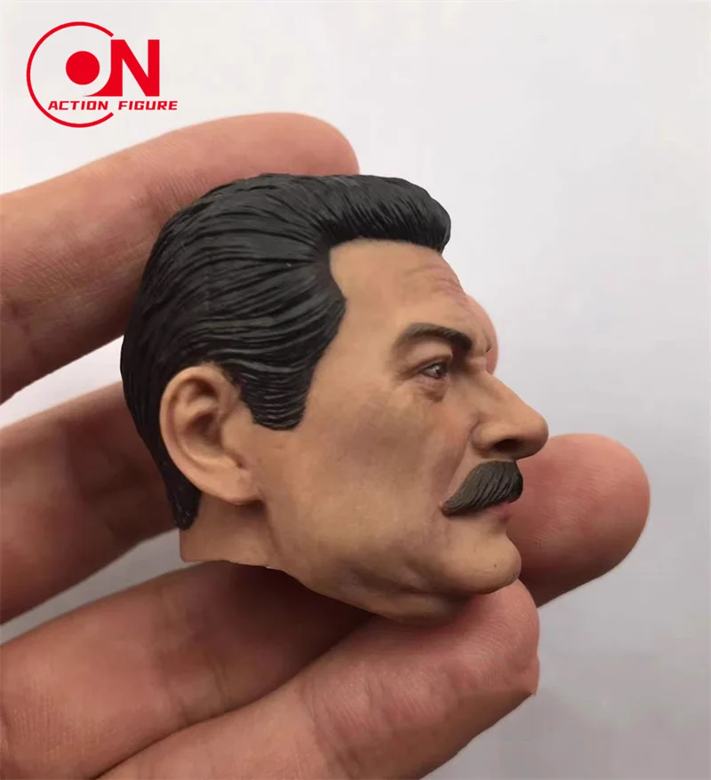 In Stock 1/6 Scale Joseph Stalin Soldier Male Head Sculpt Fit 12\'\' Phi-Cen Body Figure