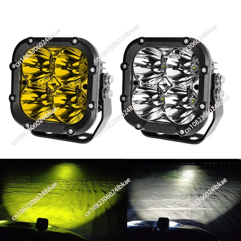 For SUV  Muzhiren Spotlights 5 inch 40W Highlight Concentrator Clover