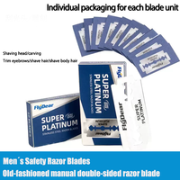 Classic Retro Stainless Razor Double Edge Razor Blades Men's Shave Hair Removal Razor Safety Razors Professional Barber Tool