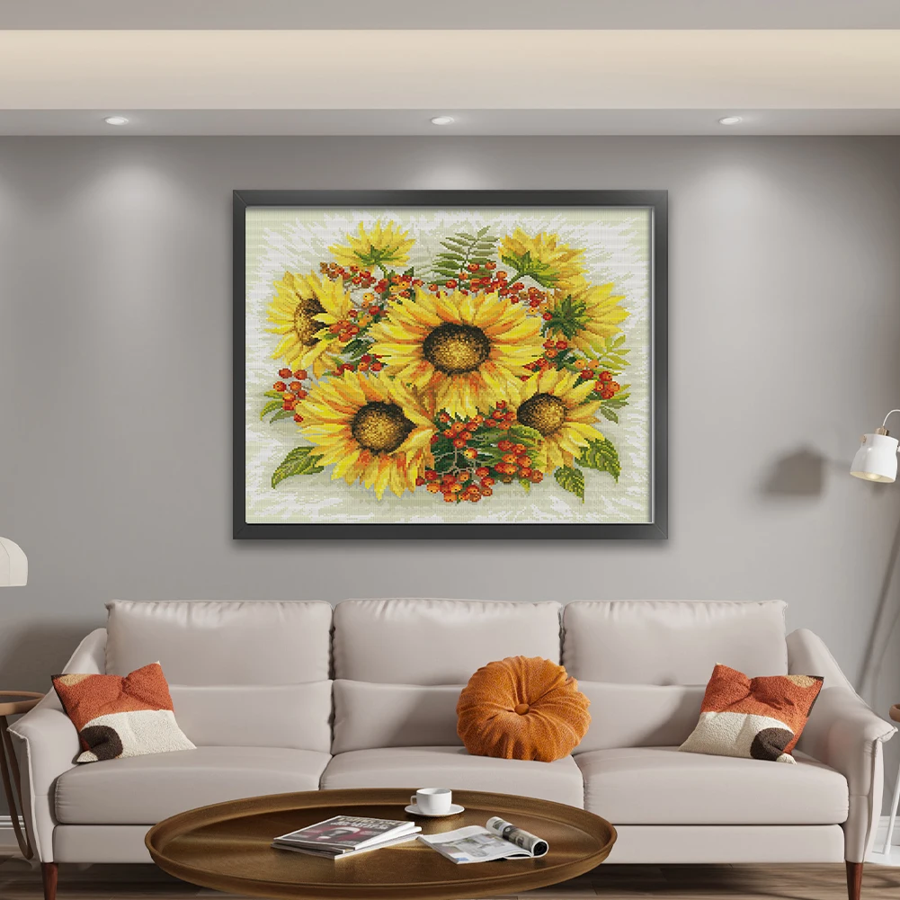 

Набор для вышивки крестом с принтом DIY 14CT, нить, художественное рукоделие, домашний декор для стен