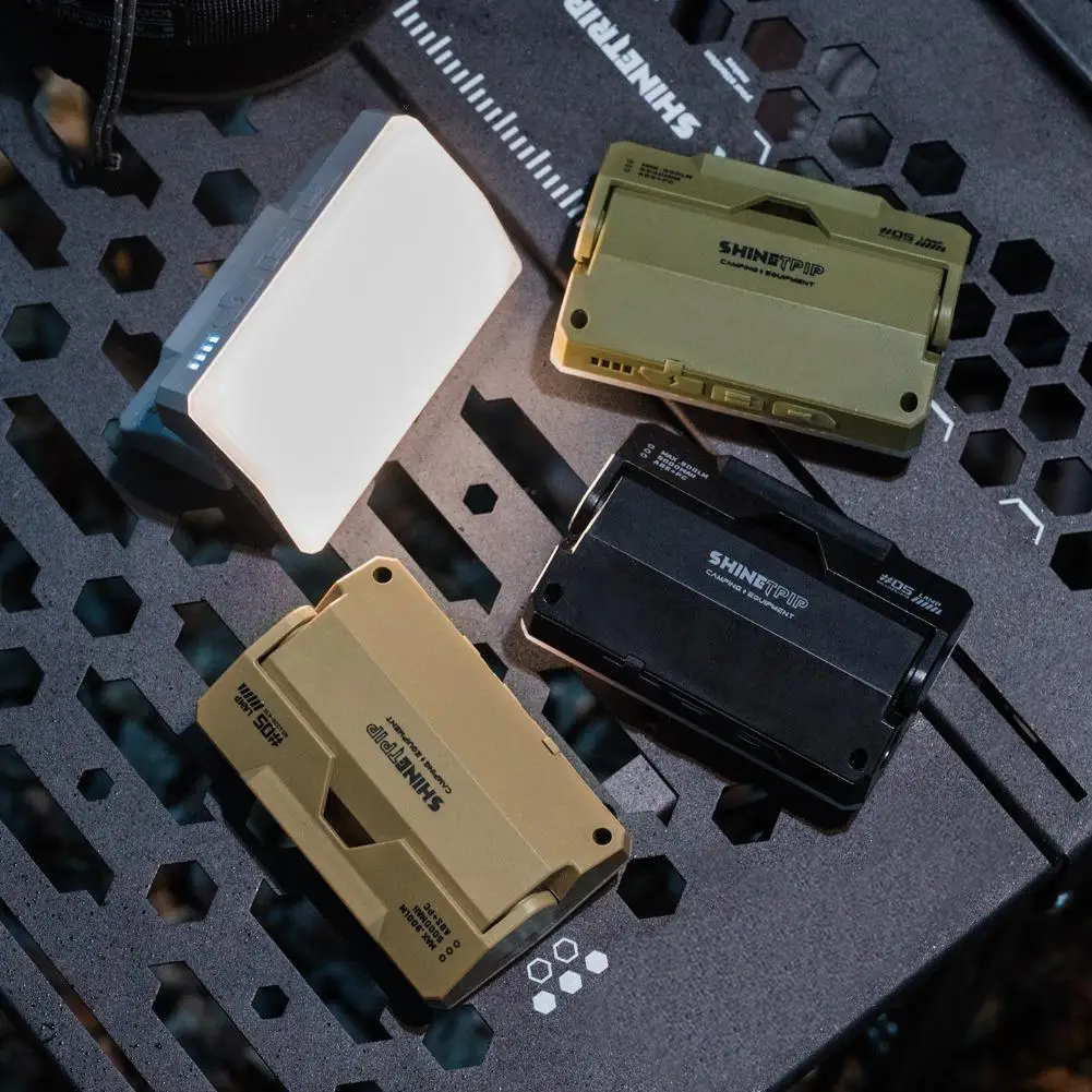 Shinetrip 5000Mah LED ضوء التخييم القابلة لإعادة الشحن 7 أوضاع الإضاءة إضاءة الطوارئ في الهواء الطلق مقاوم للماء مصباح خيمة محمول